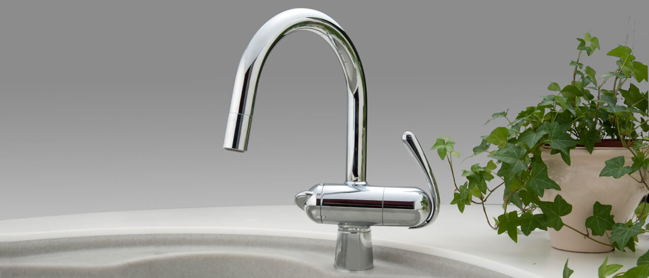 GROHE(グローエ)のグースネック型キッチン水栓