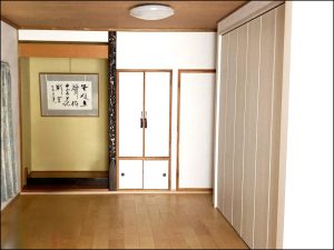 施工後の和室