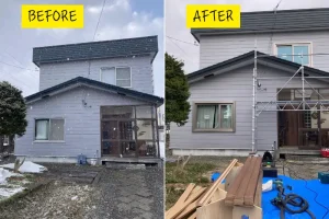 リフォーム後：LIXIL EW PG窓に交換した明るく暖かい室内の様子