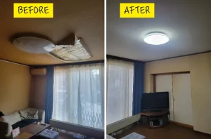 ウレタン防水工法の施工イメージ