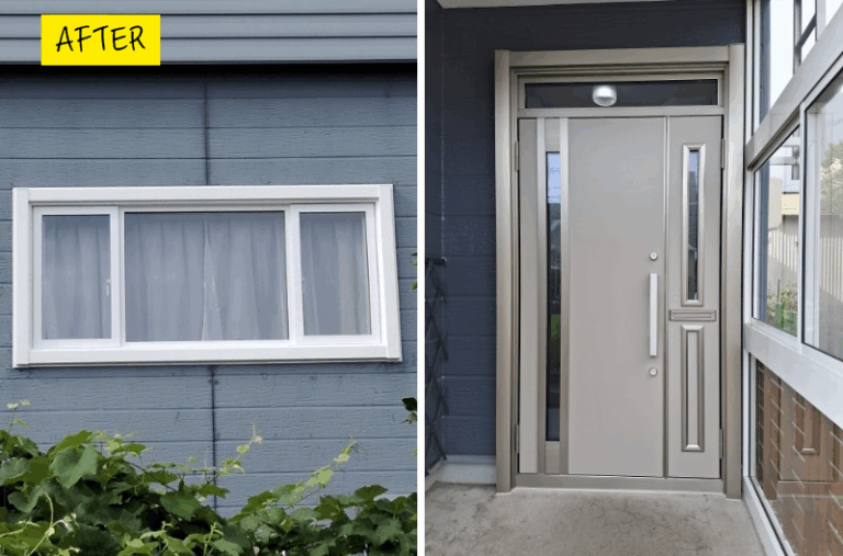 外窓・内窓・玄関ドアの断熱リフォーム後のイメージ写真