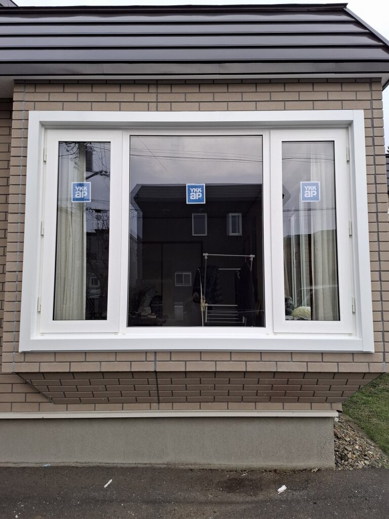 リフォーム後:Low-E複層ガラスに交換した窓