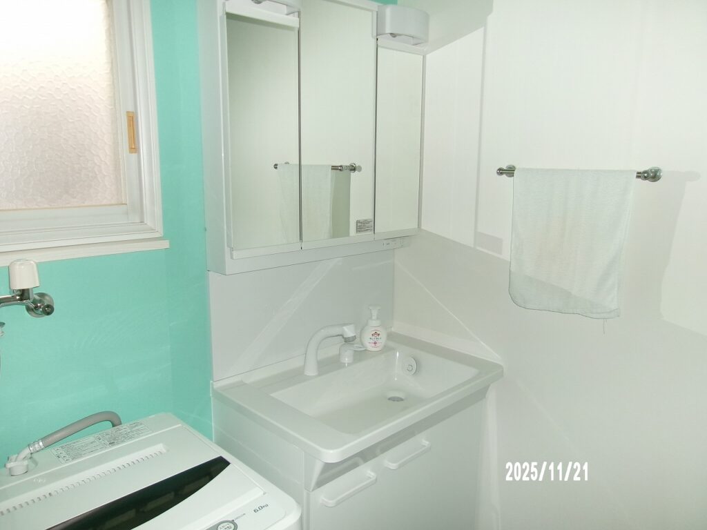 リフォーム後:TOTO Vシリーズ洗面化粧台