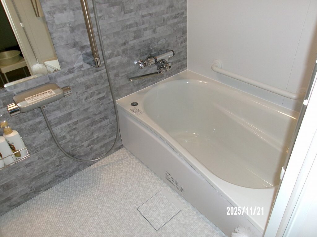 リフォーム後:TOTO サザナを設置した新しい浴室